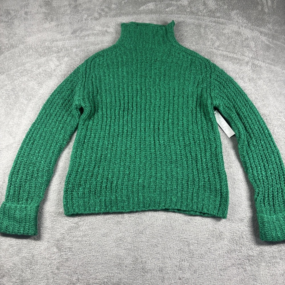 Abound Nordstrom Green Knit Extra Stretchy Sweater Size XXS New